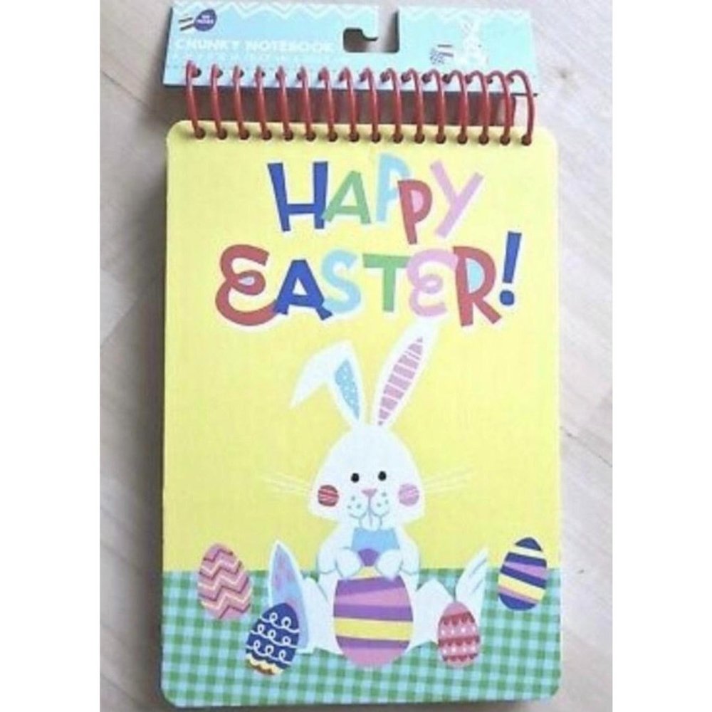 Spiral Chunky Notebook Journal 125 pages (Easter)